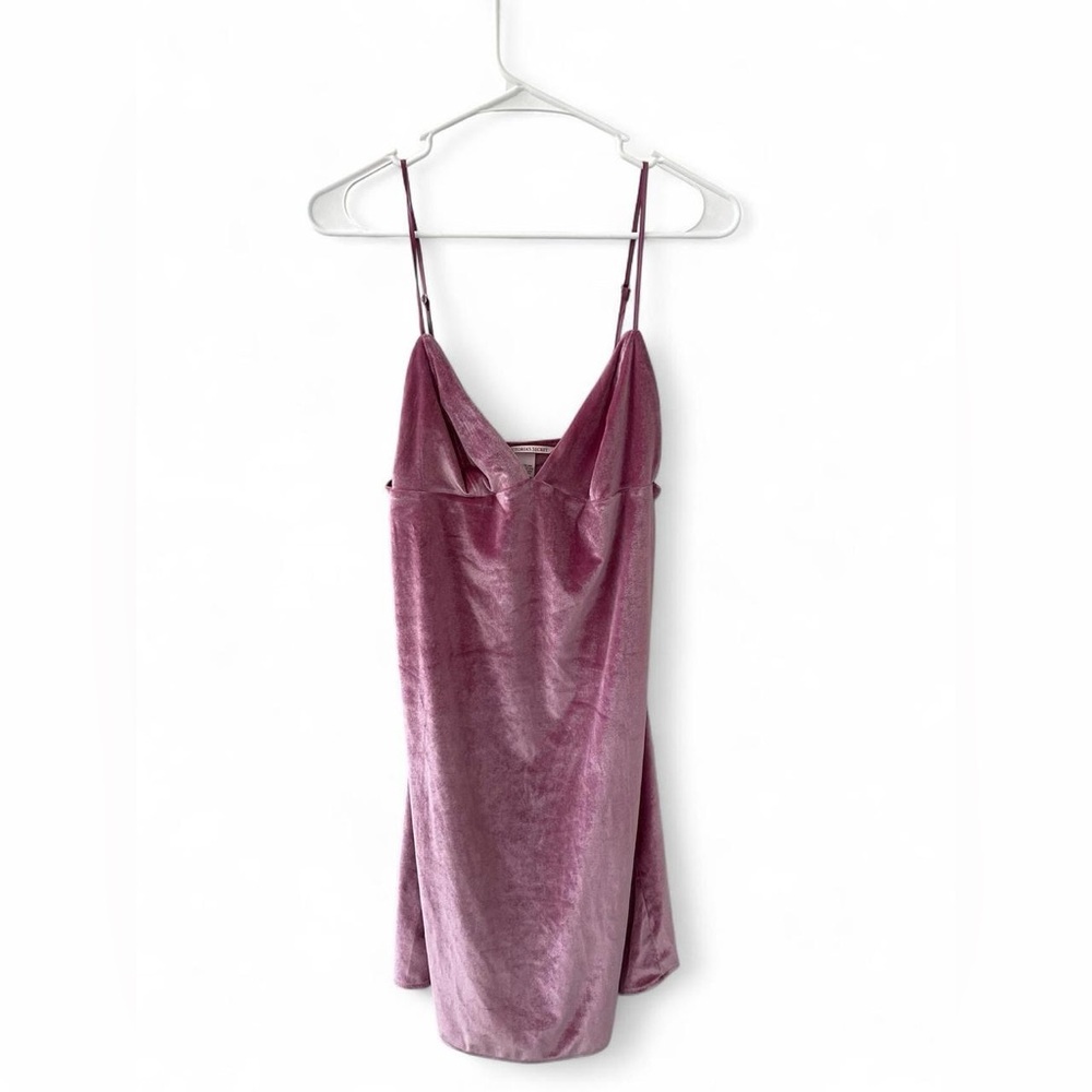 Victoria's Secret Pink Velvet Dress